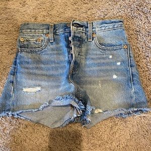 Levi's jean shorts